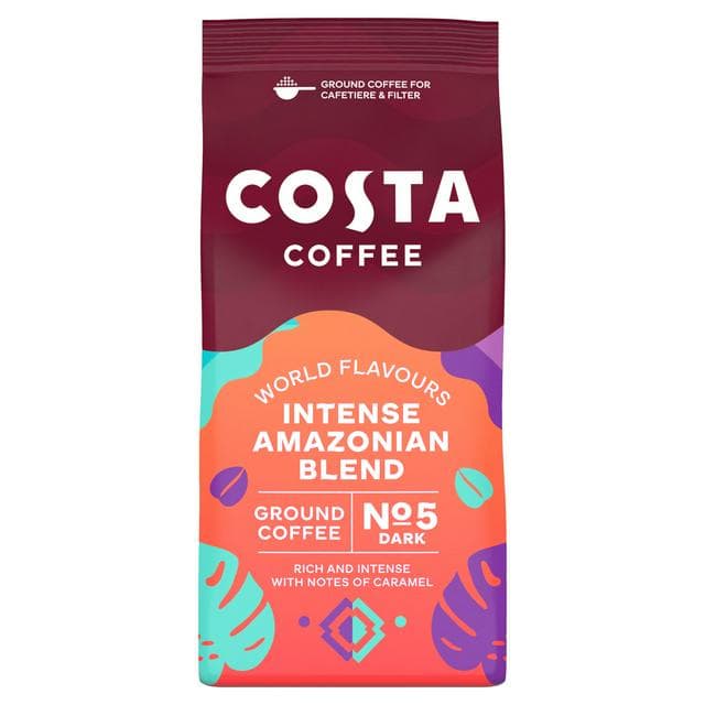 Costa Coffee Intensely Dark Amazonian Blend 200g - gallery image 1