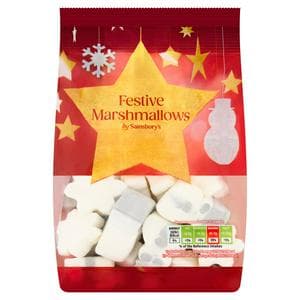 Sainsbury's 130g Festive Marshmallows