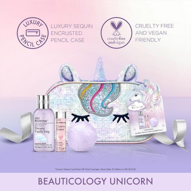 Baylis & Harding Beauticology Unicorn Pencil Case Set - gallery image 2