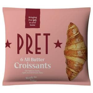Pret All Butter Croissants x6 330g