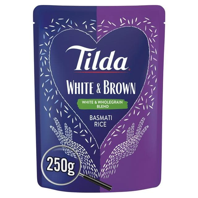 Tilda Classics White & Wholegrain Basmati Rice Blend 250g - gallery image 1