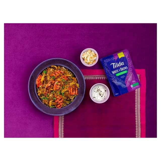 Tilda Classics White & Wholegrain Basmati Rice Blend 250g - gallery image 4