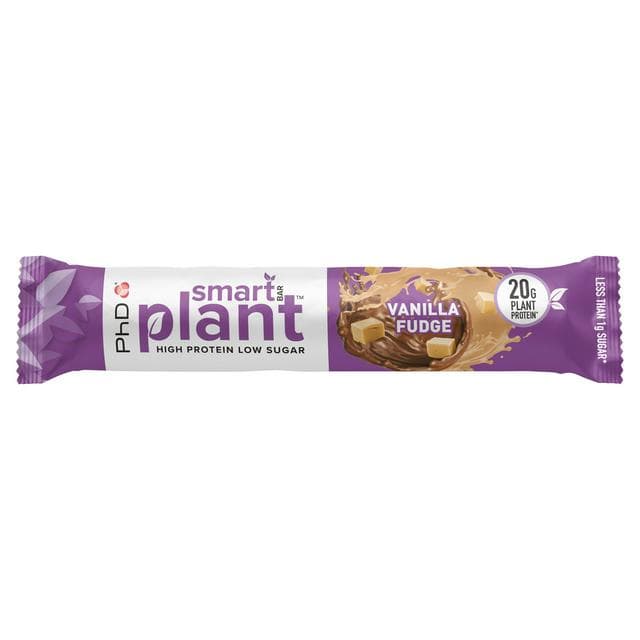 PhD Plant Smart Bar Vanilla Fudge 64g - gallery image 1