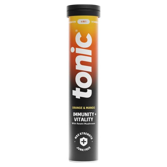Tonic Health Daily Immunity Orange, Mango & Passionfruit Effervescent Tablets x20 - gallery image 1