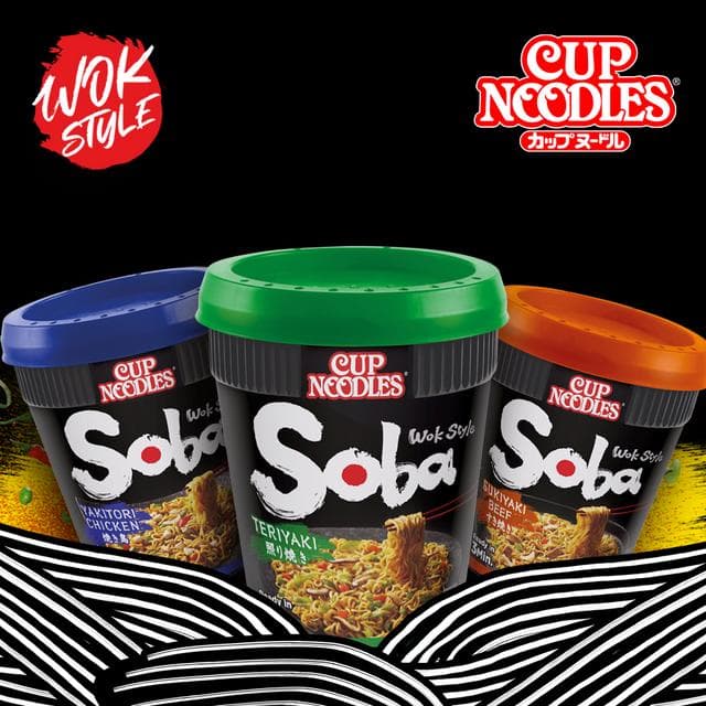 Nissin Soba Japanese Curry Wok Style Instant Cup Noodles Pot 90g - gallery image 5