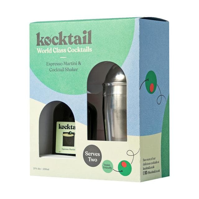 Kocktail Espresso Martini & Cocktail Shaker Gift Pack - gallery image 2