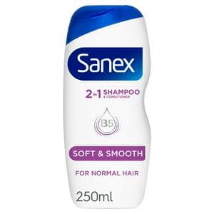 Sanex Nourishing & Gentle 2in1 Shampoo & Conditioner 250ml