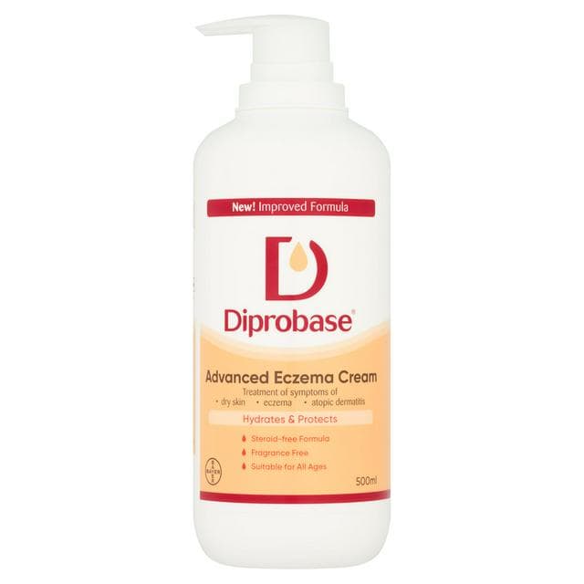 Diprobase Eczema Cream Pump 500g - gallery image 1