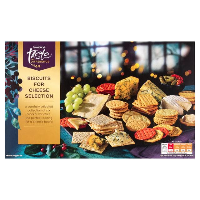 Sainsbury's Biscuits for Cheese, Taste the Difference 250g - gallery image 1