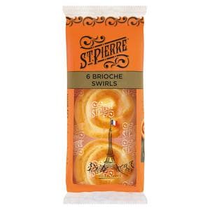 St. Pierre Brioche Swirls x6