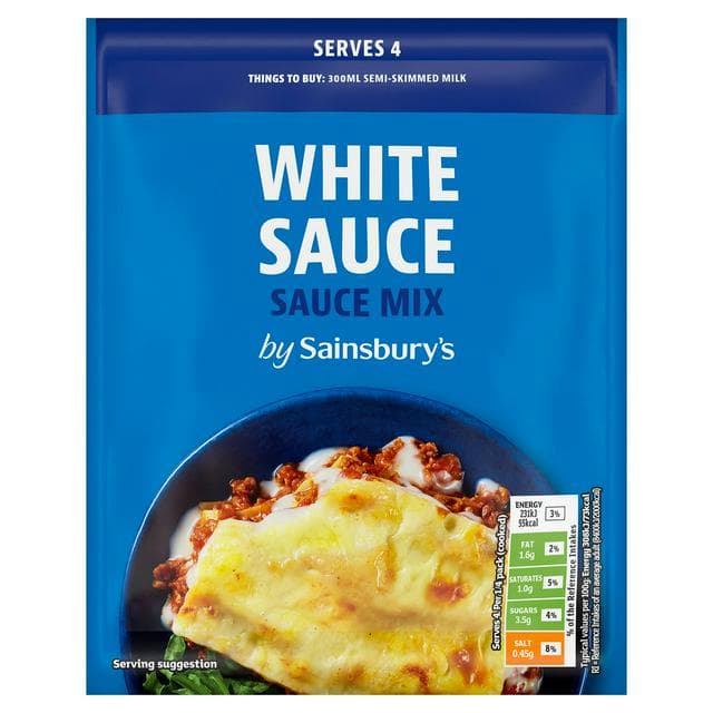 Sainsbury's 25g White Sauce Mix - gallery image 1