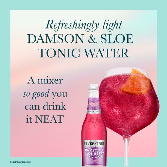 Fever-Tree 500ml Damson & Sloe Berry Tonic Water, Limited Edition - gallery image 2