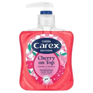 Carex Editions 250ml Cherry on Top Cherry & Vanilla Antibacterial Hand Wash