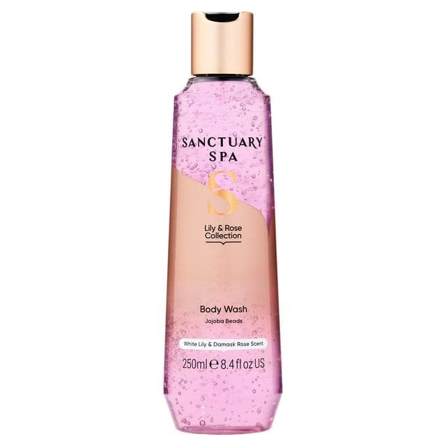 Sanctuary Spa 250ml Lily & Rose Body Wash - gallery image 1