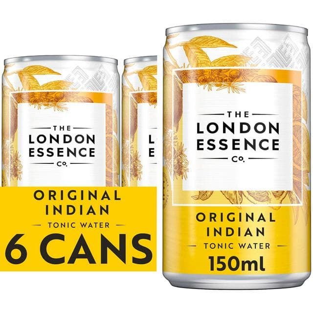 The London Essence Co. Original Indian Tonic Water Multipack Can 6x150ml - gallery image 1