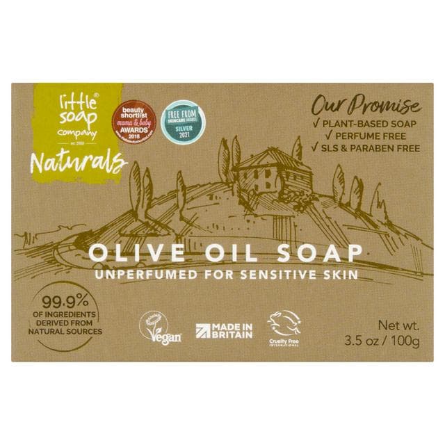 Little Soap Mediterranean Olive Bar 100g - gallery image 1