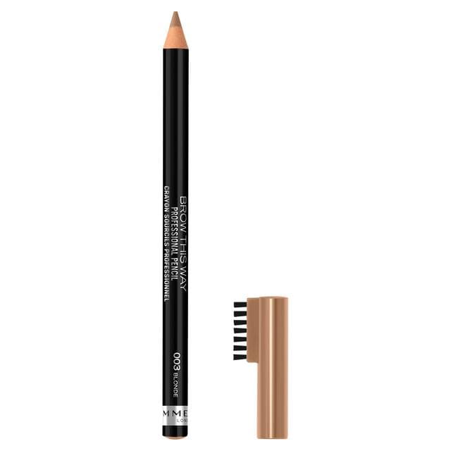 Rimmel London Brow This Way Professional Brow Pencil 003 Blonde 1.4g - gallery image 1