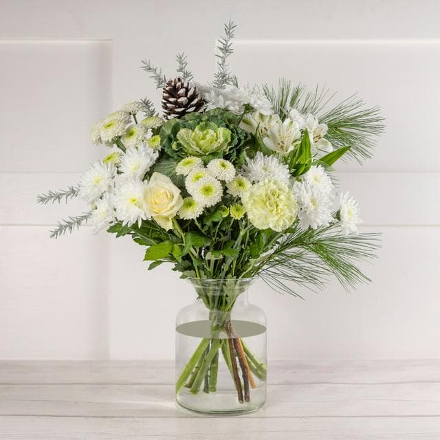 White Christmas Bouquet - gallery image 1