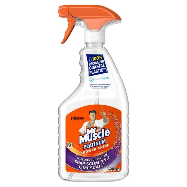 Mr Muscle Shower Shine Platinum OP 750ml - gallery image 1