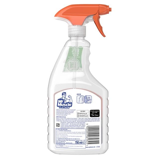 Mr Muscle Shower Shine Platinum OP 750ml - gallery image 2