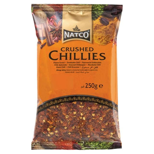 Natco Crushed Chillies 250g - gallery image 1