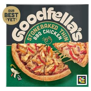 Goodfella's Stonebaked Thin BBQ Chicken Pizza 385g