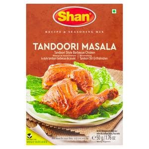 Shan Tandoori Masala Recipe & Seasoning Mix 50g