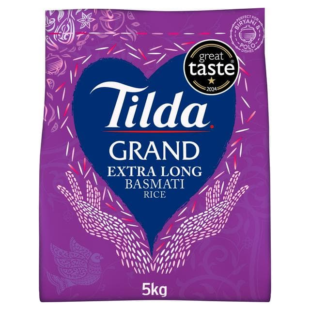 Tilda Grand Extra Long Basmati Rice 5kg - gallery image 1