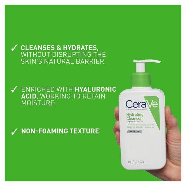 CeraVe Hydrating Cleanser 473ml - gallery image 2
