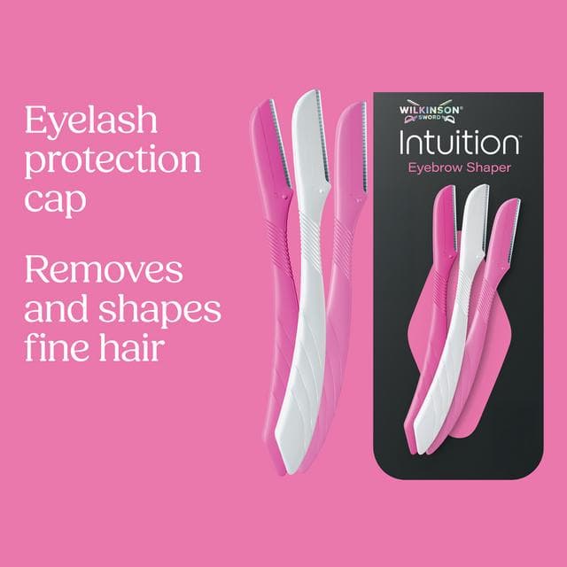 Wilkinson Sword Intuition Women's Eyebrow Shaper x3 - gallery image 2