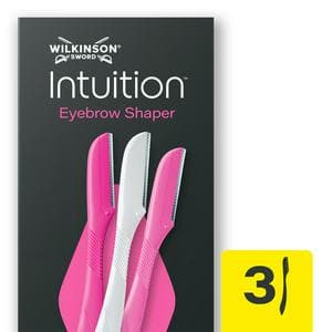 Wilkinson Sword Intuition Women's Eyebrow Shaper x3