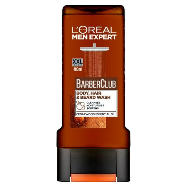 L'Oreal Men Expert Barber Club Body, Hair & Beard Wash 400ml - gallery image 1