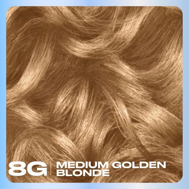 Clairol Nice'N Easy 8G Medium Golden Blonde Permanent Crème Hair Dye - gallery image 6