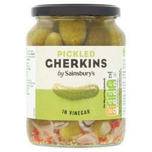 Sainsbury's Pickled Gherkins in Vinegar 700g (320g*)