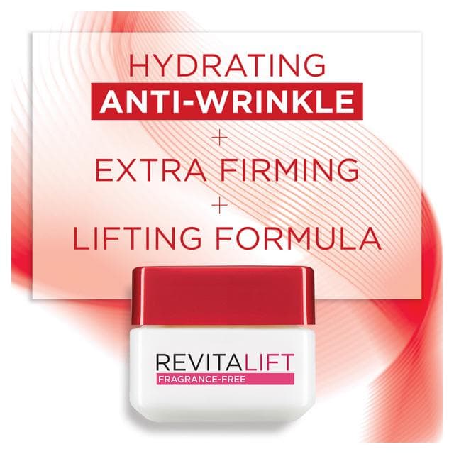 L'Oreal Paris Revitalift Fragrance Free Lifting Day Cream with Natural Probiotic Extracts 50ml - gallery image 2