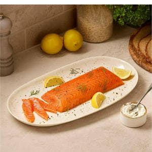 Sainsbury's Scottish Smoked Salmon Tsar Fillet 350g