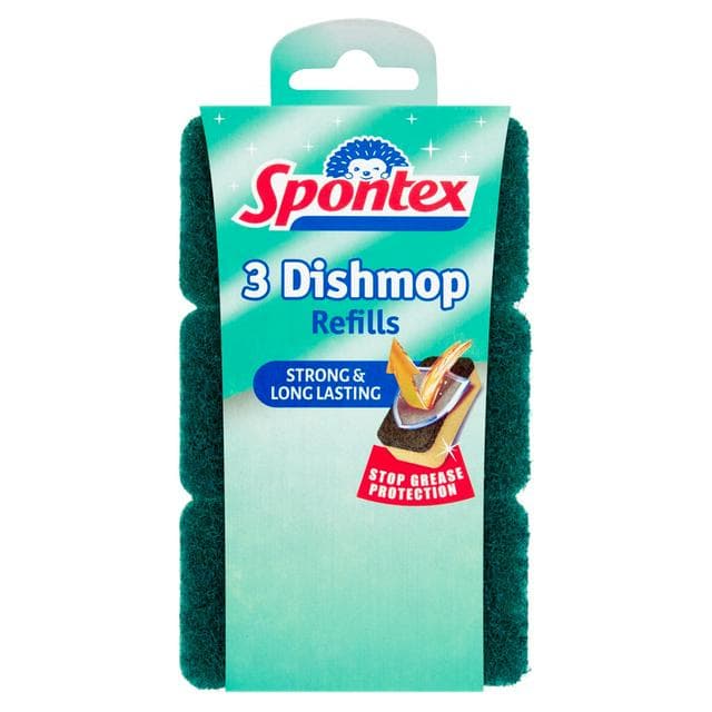 Spontex Dishmop General Purpose Refills x3 - gallery image 1