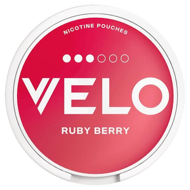 Velo Nicotine Pouch Ruby Berry 10mg - gallery image 1