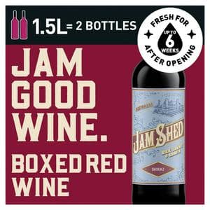Jam Shed Shiraz Boxed Red Boxed Wine 150cl