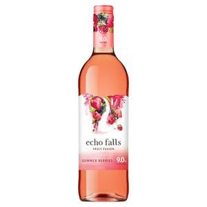 Echo Falls Summer Berries Fruit Fusion 9% ABV Rose Wine 75cl