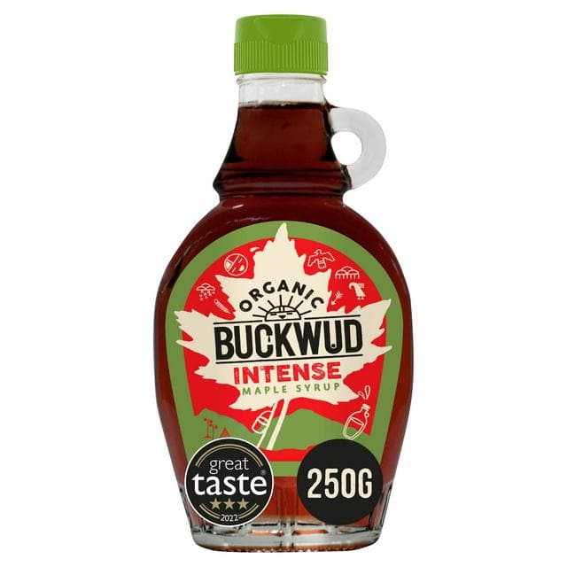 Buckwud Organic Intense Canadian Maple Syrup 250g - gallery image 1