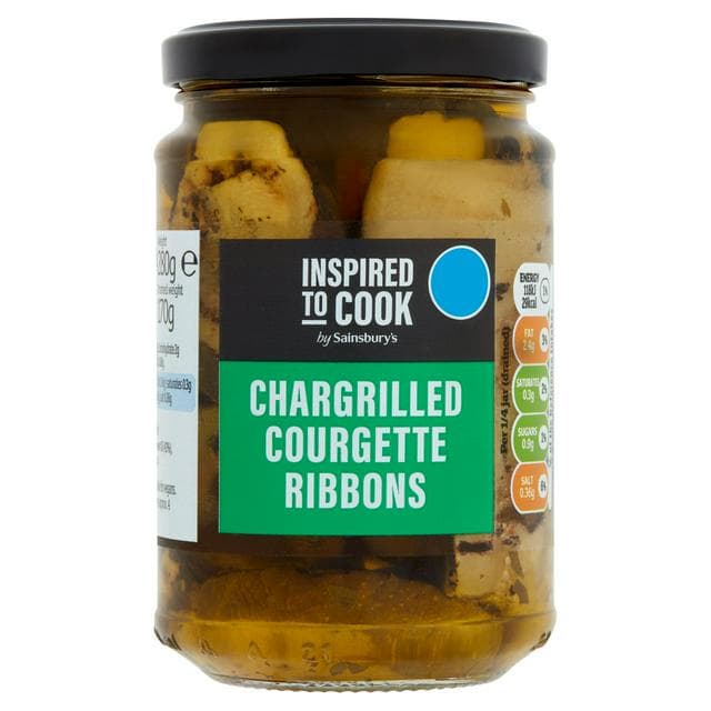Sainsbury's Chargrilled Courgette Ribbons, Inspired to Cook 280g - gallery image 1