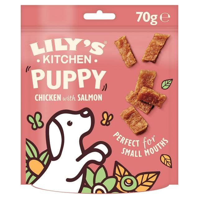 Lily's Kitchen Chicken & Salmon Nibbles Puppy Treats 70g - gallery image 1