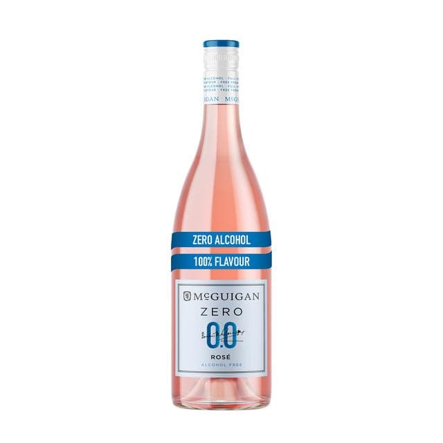 McGuigan Zero 0.0% Alcohol Free Australian Rose Wine Based Drink 75cl - gallery image 2