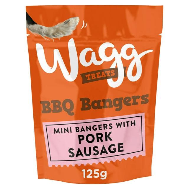 Wagg 125g BBQ Bangers Dog Treats - gallery image 1