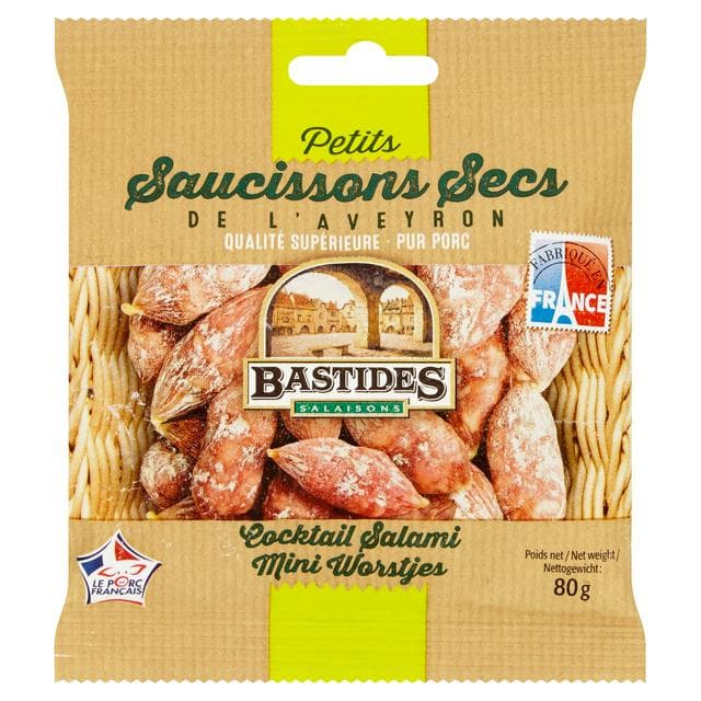 Bastides Petits Saucisson Secs 80G - gallery image 1