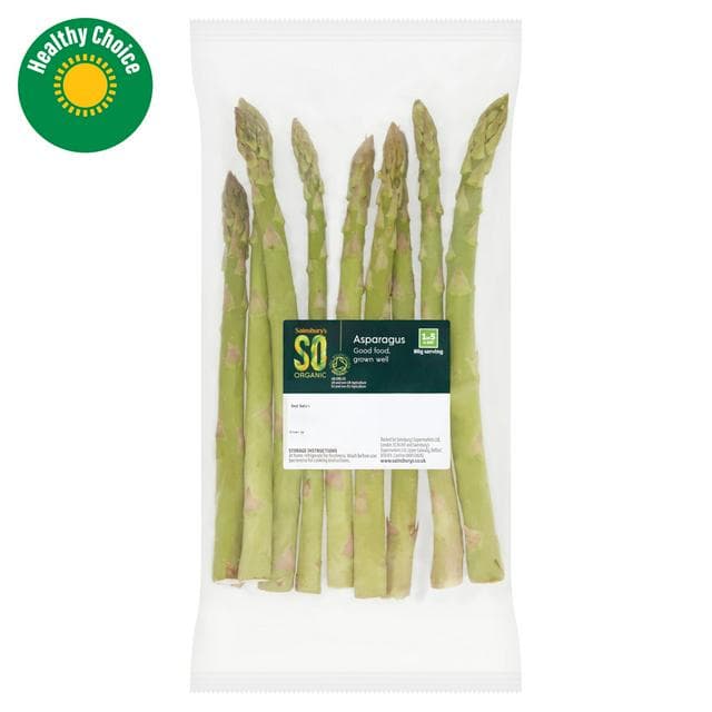 Sainsbury's Asparagus, So Organic 200g - gallery image 1