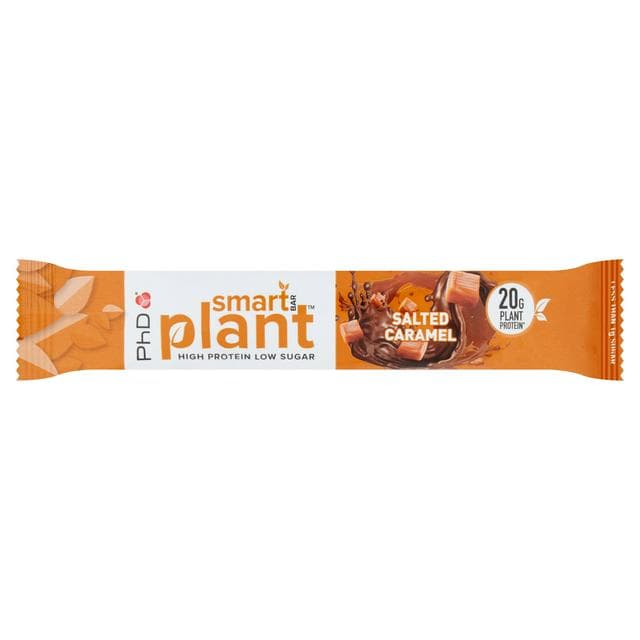 PhD Plant Salted Caramel Smart Bar 64g - gallery image 1