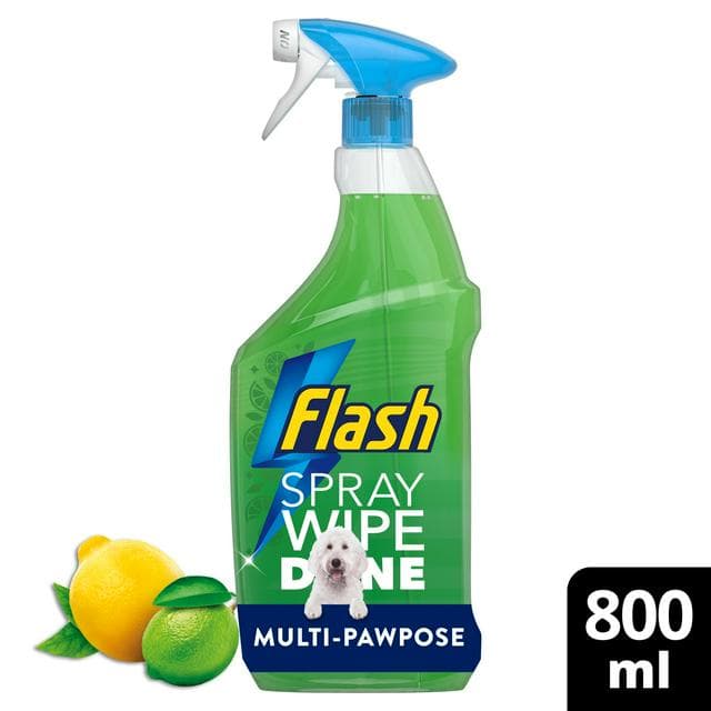 Flash Spray Wipe Done For Pet Lovers Multi Purpose Cleaning Spray 800ml - gallery image 1