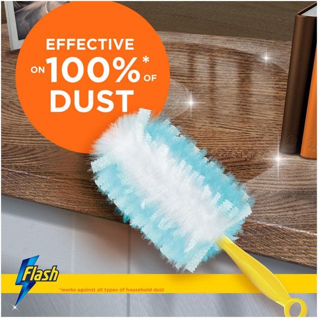 Flash Duster Dust Magnet Starter Kit Handle & Refills x4 - gallery image 2
